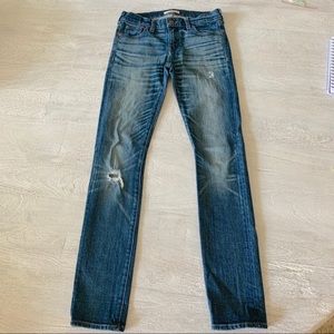 Madewell Rivet & Thread Distressed Denim - EUC